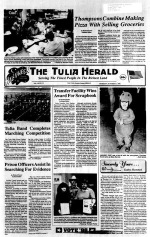 The Tulia Herald (Tulia, Tex.), Vol. 88, No. 44, Ed. 1 Thursday, October 31, 1996