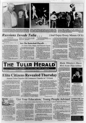 The Tulia Herald (Tulia, Tex.), Vol. 84, No. 8, Ed. 1 Thursday, February 20, 1992