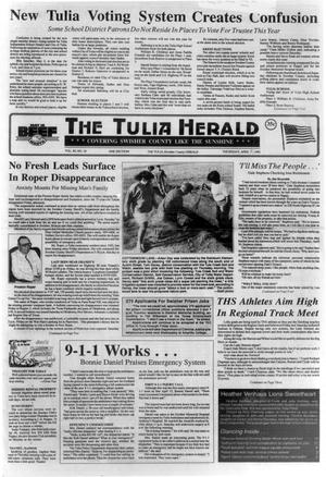 The Tulia Herald (Tulia, Tex.), Vol. 84, No. 18, Ed. 1 Thursday, April 30, 1992