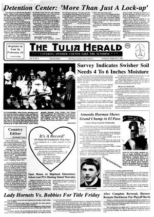 The Tulia Herald (Tulia, Tex.), Vol. 82, No. 6, Ed. 1 Thursday, February 8, 1990