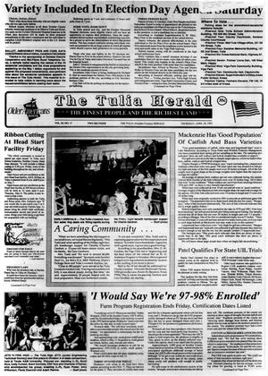 The Tulia Herald (Tulia, Tex.), Vol. 85, No. 17, Ed. 1 Thursday, April 29, 1993