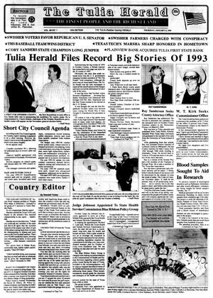 The Tulia Herald (Tulia, Tex.), Vol. 86, No. 1, Ed. 1 Thursday, January 6, 1994