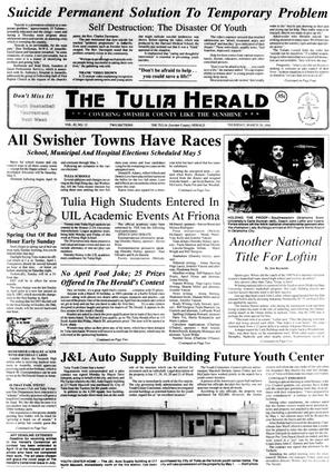 The Tulia Herald (Tulia, Tex.), Vol. 82, No. 13, Ed. 1 Thursday, March 29, 1990