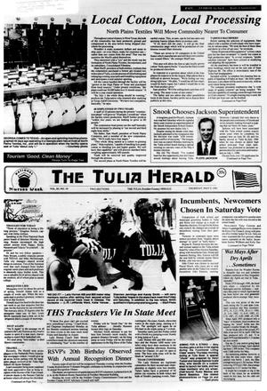 Primary view of object titled 'The Tulia Herald (Tulia, Tex.), Vol. 83, No. 19, Ed. 1 Thursday, May 9, 1991'.