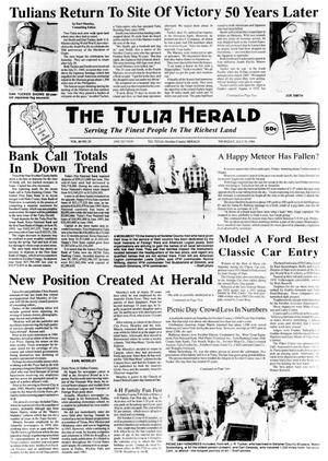 Primary view of object titled 'The Tulia Herald (Tulia, Tex.), Vol. 86, No. 29, Ed. 1 Thursday, July 21, 1994'.