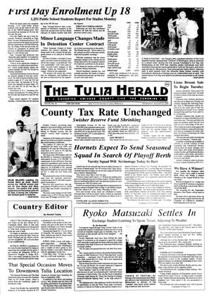 Primary view of object titled 'The Tulia Herald (Tulia, Tex.), Vol. 81, No. 35, Ed. 1 Thursday, August 31, 1989'.