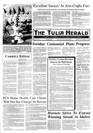 The Tulia Herald (Tulia, Tex.), Vol. 81, No. 38, Ed. 1 Thursday, September 21, 1989