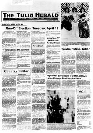 The Tulia Herald (Tulia, Tex.), Vol. 80, No. 14, Ed. 1 Thursday, April 7, 1988