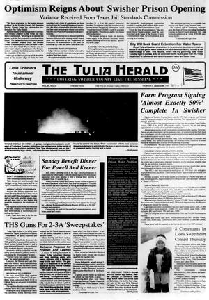 Primary view of object titled 'The Tulia Herald (Tulia, Tex.), Vol. 83, No. 14, Ed. 1 Thursday, April 4, 1991'.