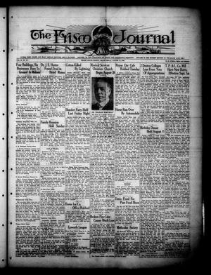 The Frisco Journal (Frisco, Tex.), Vol. 28, No. 32, Ed. 1 Friday, August 16, 1929