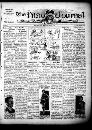 Primary view of object titled 'The Frisco Journal (Frisco, Tex.), Vol. 24, No. 1, Ed. 1 Friday, February 25, 1927'.
