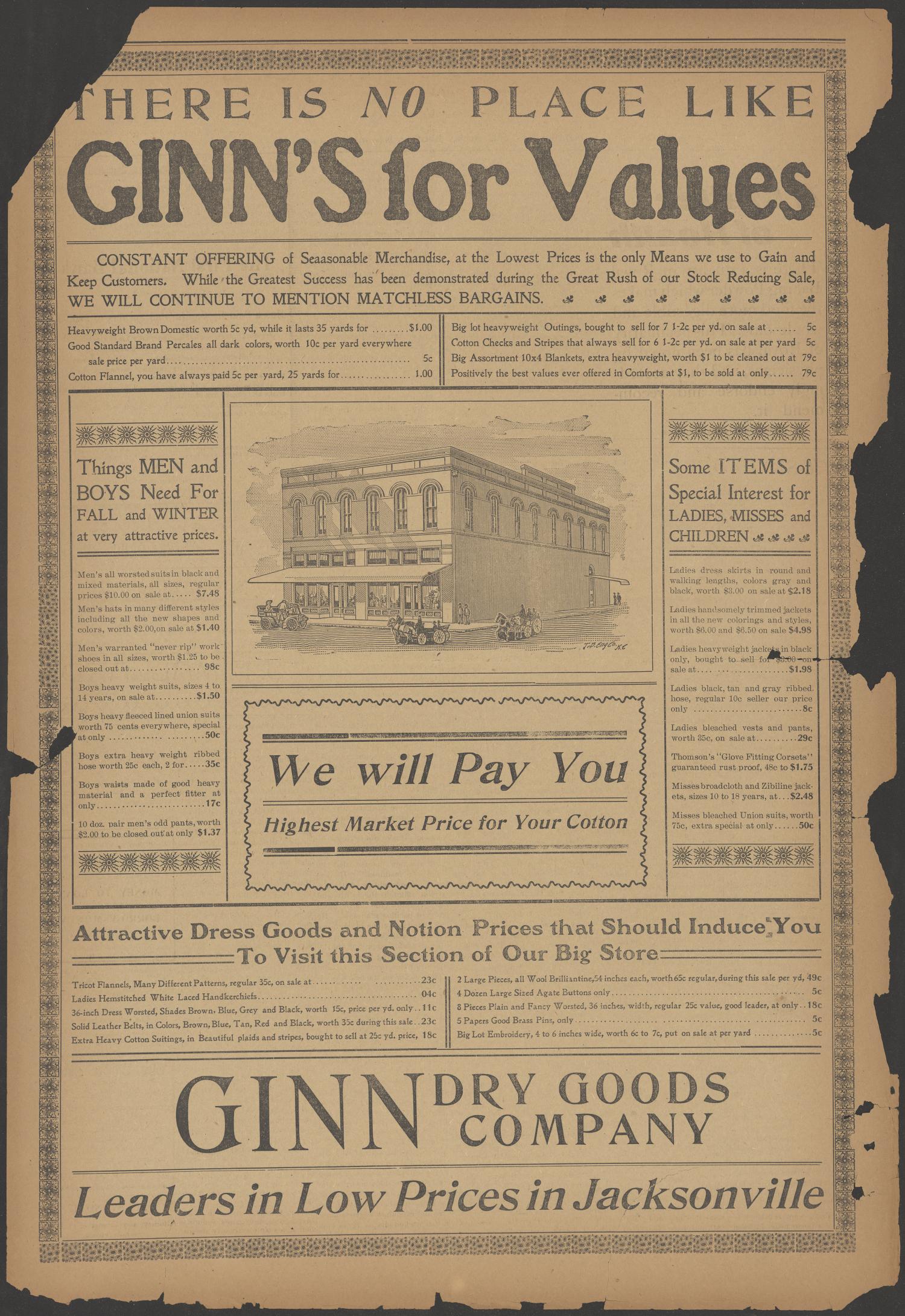 Cherokee County Banner. (Jacksonville, Tex.), Vol. 18, No. [17], Ed. 1 Friday, November 4, 1904
                                                
                                                    [Sequence #]: 2 of 10
                                                