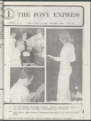 The Pony Express (Carthage, Tex.), Vol. 28, Ed. 1 Monday, November 1, 1976
