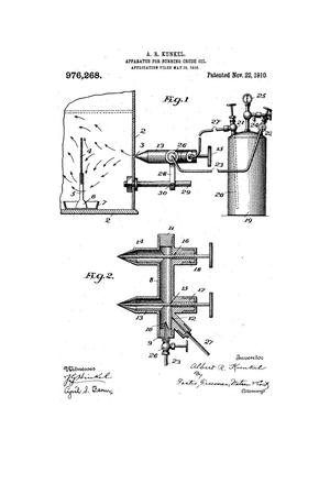 Primary view of object titled 'Apparatus for Burning Crude Oil'.