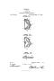 Patent: Design for a Trouser-Fastener Member.