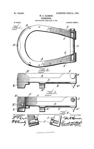 Primary view of object titled 'Horseshoe'.