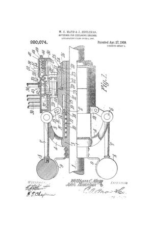Primary view of object titled 'Governor for Explosive-Engines.'.