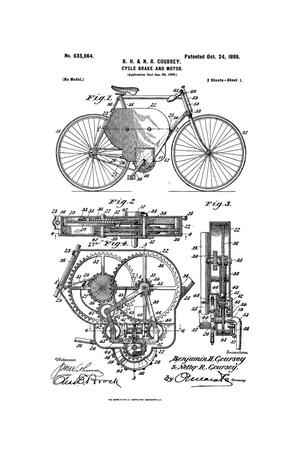 Primary view of object titled 'Cycle Brake And Motor.'.