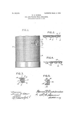 Oil and Water Well Strainer