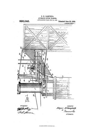 Primary view of object titled 'Automatic Cotton-Tramper'.