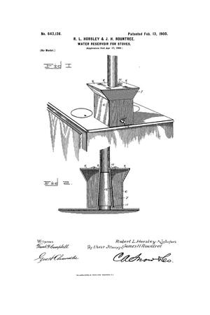 Primary view of object titled 'Water-Reservoir For Stoves.'.