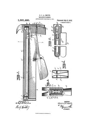 Primary view of object titled 'Magazine-Hammer'.