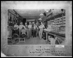 Primary view of object titled 'Business Interior with Staff'.