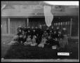Thumbnail image of item number 1 in: 'Group of Students in Front of Building #2'.