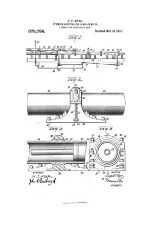 Primary view of object titled 'Cylinder-Mounting for Carriage-Feeds'.