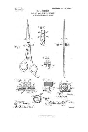 Shears and Tension-Screw.