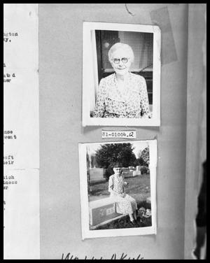Primary view of object titled 'Old Woman at Home; Old Woman at Home'.