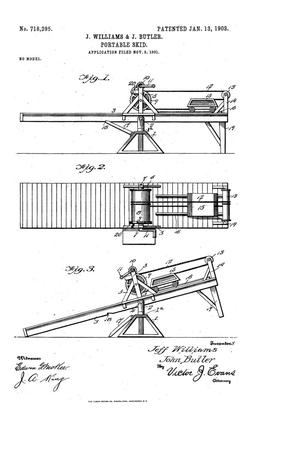 Primary view of object titled 'Portable Skid.'.