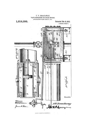 Primary view of object titled 'Valve Mechanism for Steam Engines'.