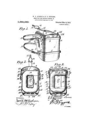 Knee Pad for Cotton Pickers &c