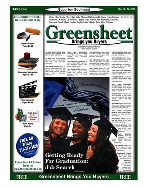 Primary view of object titled 'Greensheet (Houston, Tex.), Vol. 36, No. 158, Ed. 1 Tuesday, May 10, 2005'.