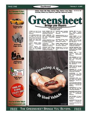 Greensheet (Houston, Tex.), Vol. 35, No. 566, Ed. 1 Thursday, February 3, 2005