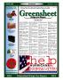 Thumbnail image of item number 1 in: 'Greensheet (Houston, Tex.), Vol. 40, No. 368, Ed. 1 Thursday, September 8, 2005'.