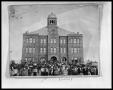 Thumbnail image of item number 1 in: 'Townspeople in Front of Eastland Courthouse'.