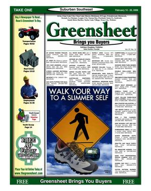 Greensheet (Houston, Tex.), Vol. 37, No. 14, Ed. 1 Tuesday, February 14, 2006