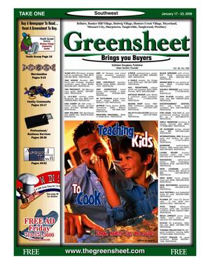 Greensheet (Houston, Tex.), Vol. 38, No. 596, Ed. 1 Thursday, January 17, 2008