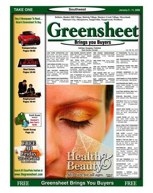 Greensheet (Houston, Tex.), Vol. 36, No. 572, Ed. 1 Thursday, January 5, 2006