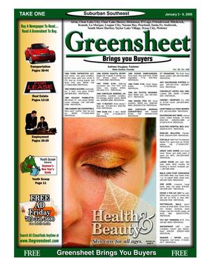 Greensheet (Houston, Tex.), Vol. 36, No. 566, Ed. 1 Tuesday, January 3, 2006