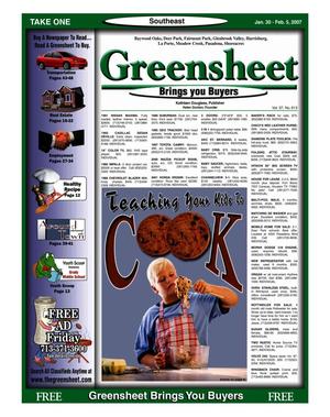 Greensheet (Houston, Tex.), Vol. 37, No. 613, Ed. 1 Tuesday, January 30, 2007