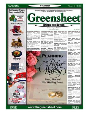 Greensheet (Houston, Tex.), Vol. 39, No. 13, Ed. 1 Tuesday, February 12, 2008
