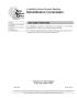 Report: A Legislative Summary Document Regarding Rehabilitation Commission