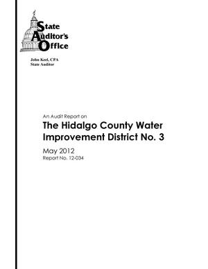 An Audit Report on the Hidalgo County Water Improvement District No. 3