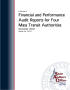 Report: A Review of Financial and Performance Audit Reports for Four Mass Tra…