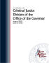 Report: An Audit Report on the Criminal Justice Division of the Office of the…