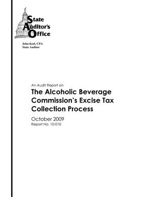 An Audit Report on the Alcoholic Beverage Commission's Excise Tax Collection Process