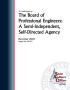 Primary view of An Audit Report on the Board of Professional Engineers: A Self-Directed, Semi-Indepedent Agency